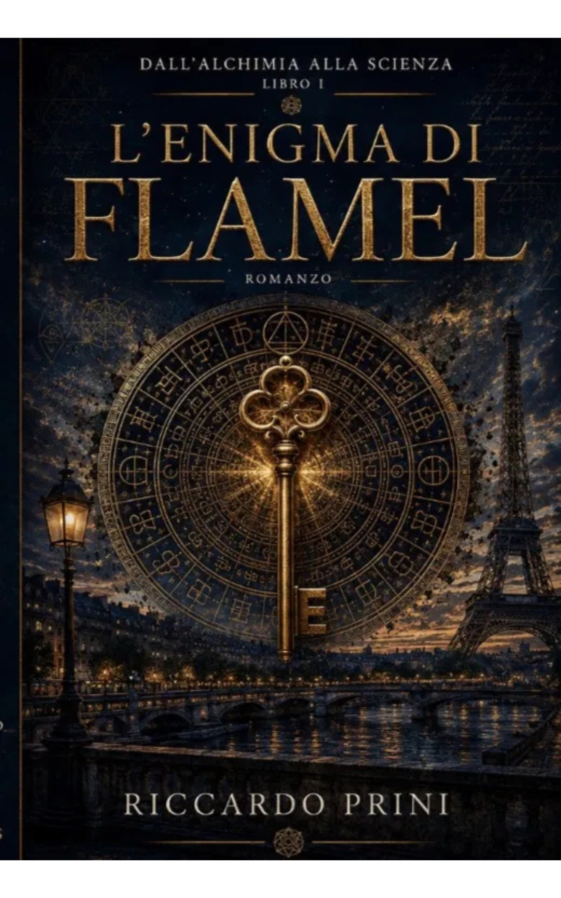 Copertina L'Enigma di Flamel di Riccardo Prini