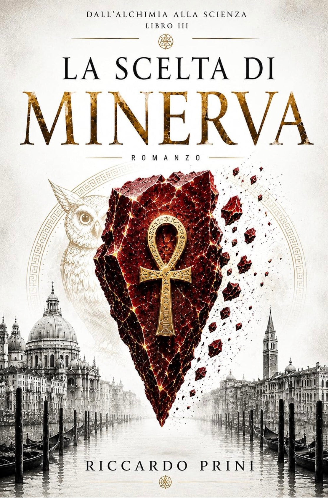 La scelta di Minerva di Riccardo Prini — copertina eBook